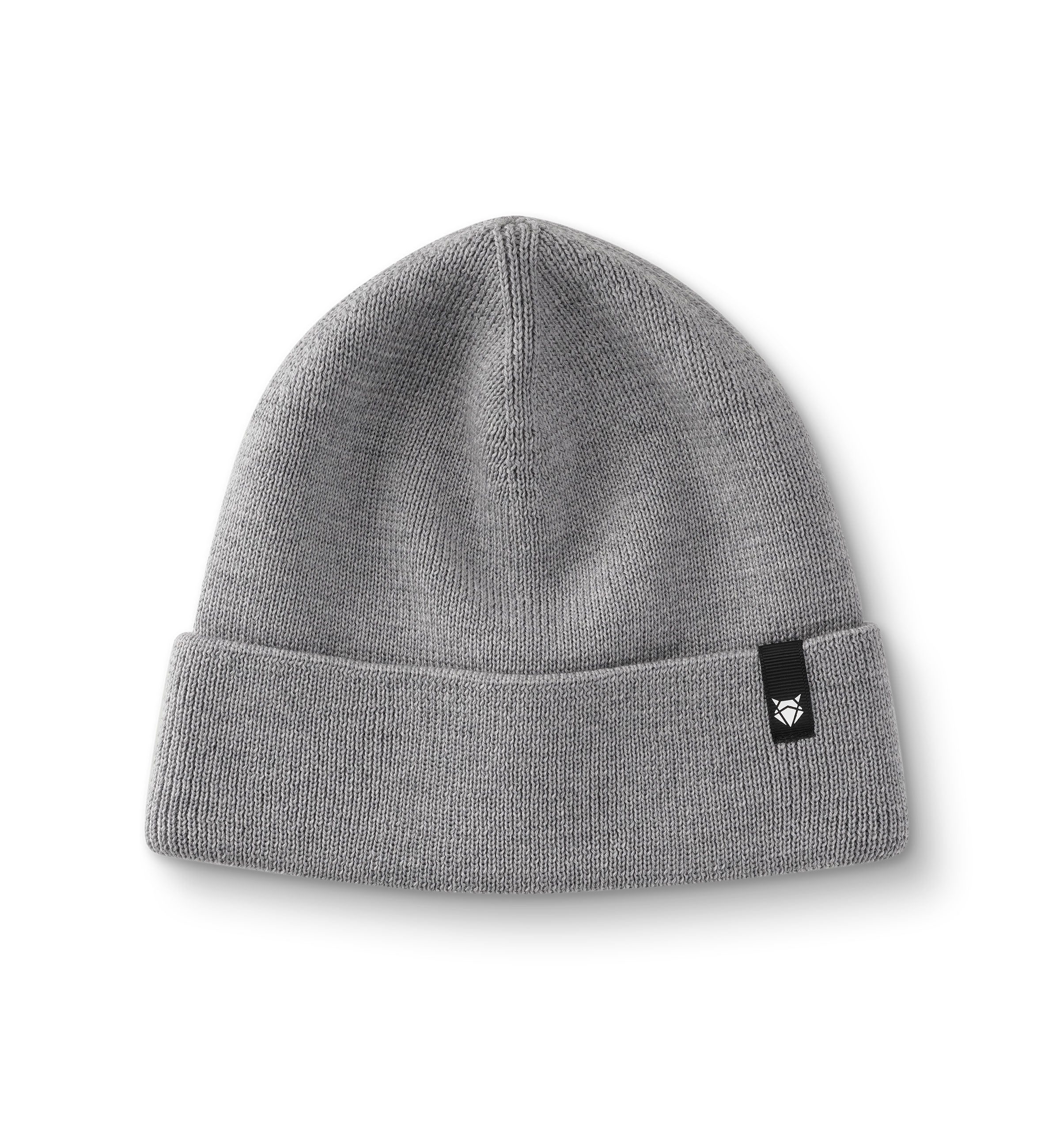INCYLENCE MERINO BEANIE LIGHT GREY