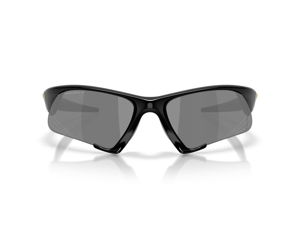 OAKLEY SUTURE JACKET - POLISHED BLACK - PRIZM BLACK POLARIZED