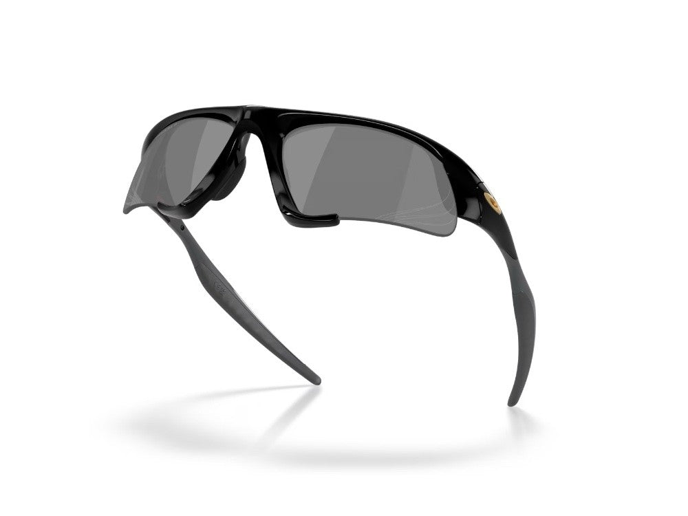 OAKLEY SUTURE JACKET - POLISHED BLACK - PRIZM BLACK POLARIZED