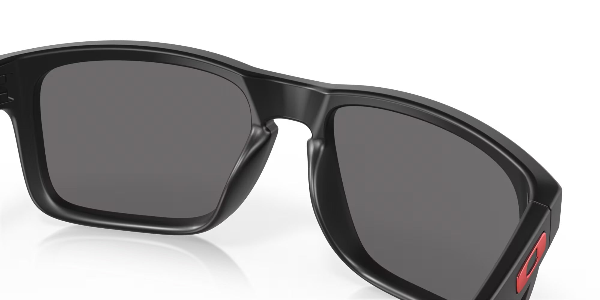 OAKLEY HOLBROOK - MATTE BLACK - POSITIVE RED IRIDIUM