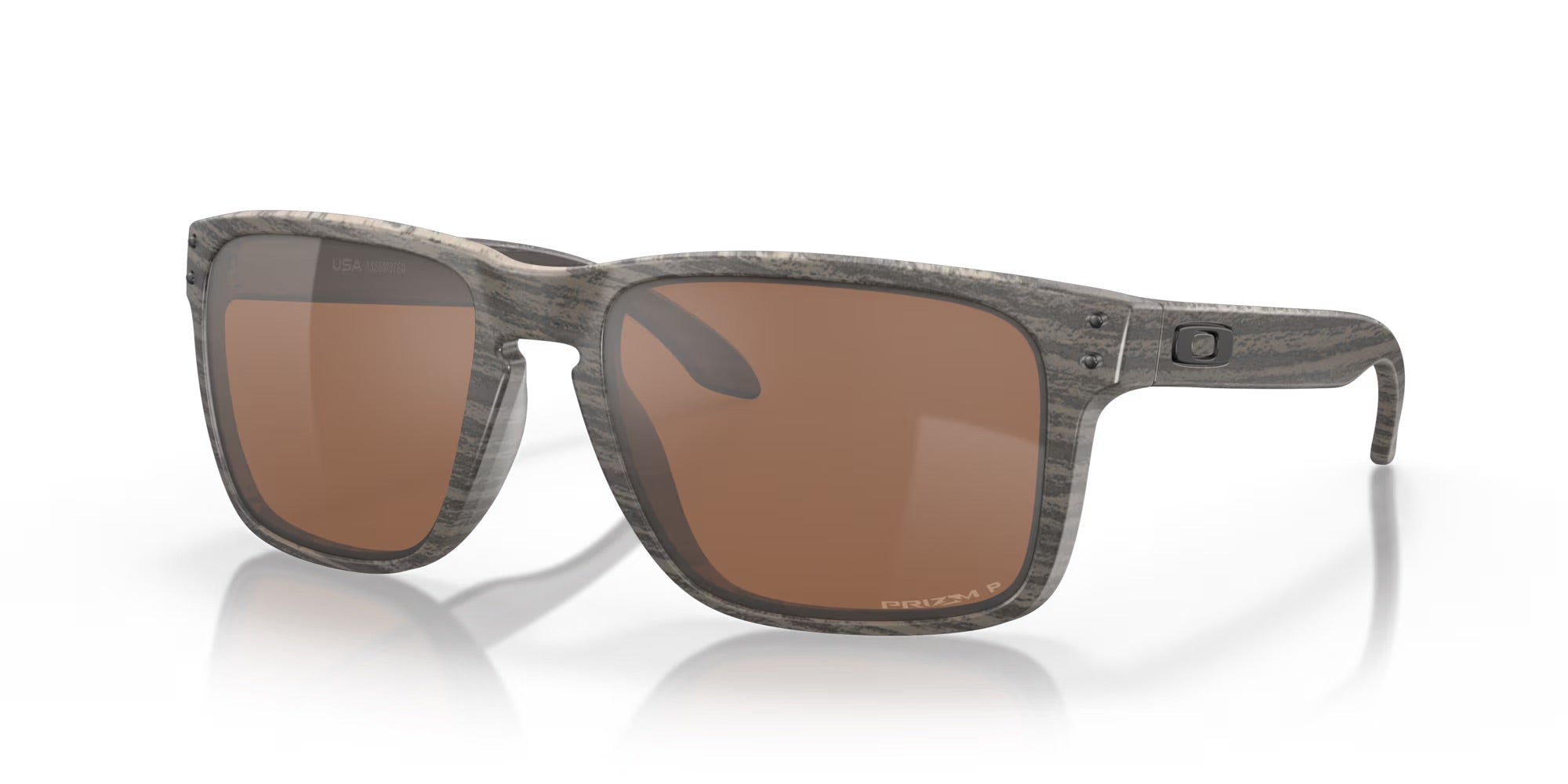OAKLEY HOLBROOK XL - WOODGRAIN - PRIZM TUNGSTEN POLARIZED