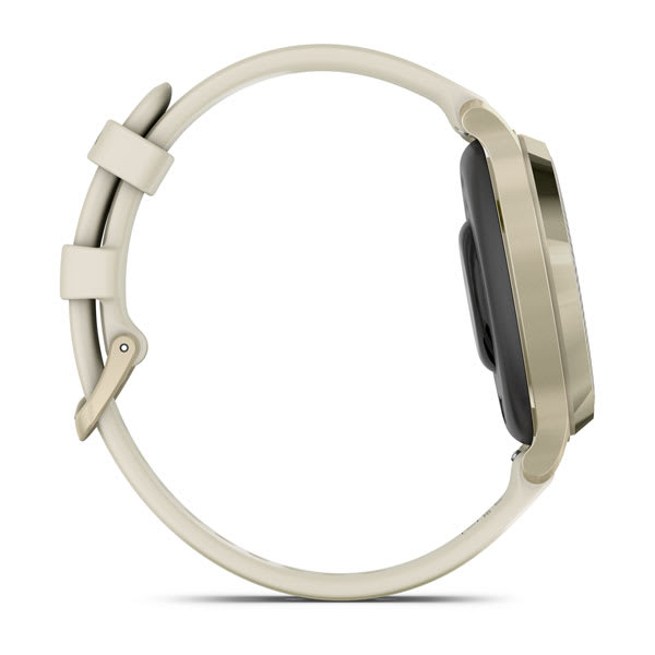 Garmin Lily 2 Active, Lunar Gold, vue 3