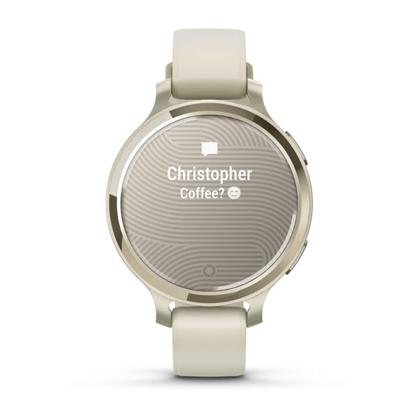 Garmin Lily 2 Active, Lunar Gold, vue 4