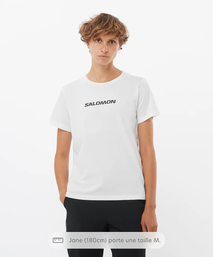 SALOMON LOGO SS TEE F/W