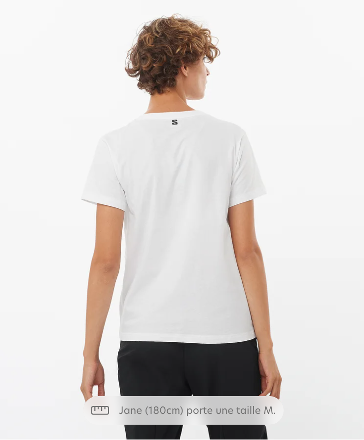 SALOMON LOGO SS TEE F/W