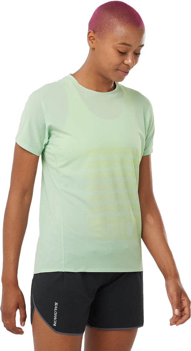 SALOMON SENSE AERO SS TEE GFX F/W