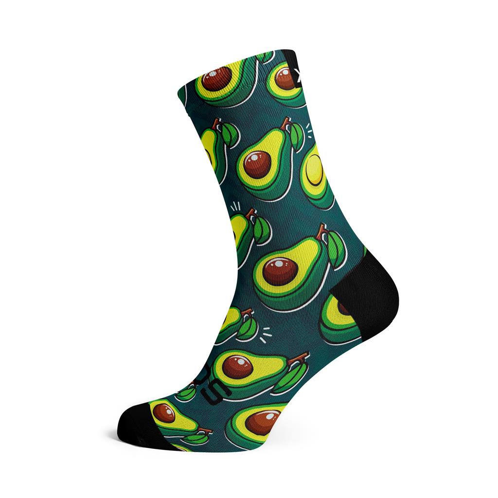 SOX FOOTWEAR CREW SOCKS - AVOCADO