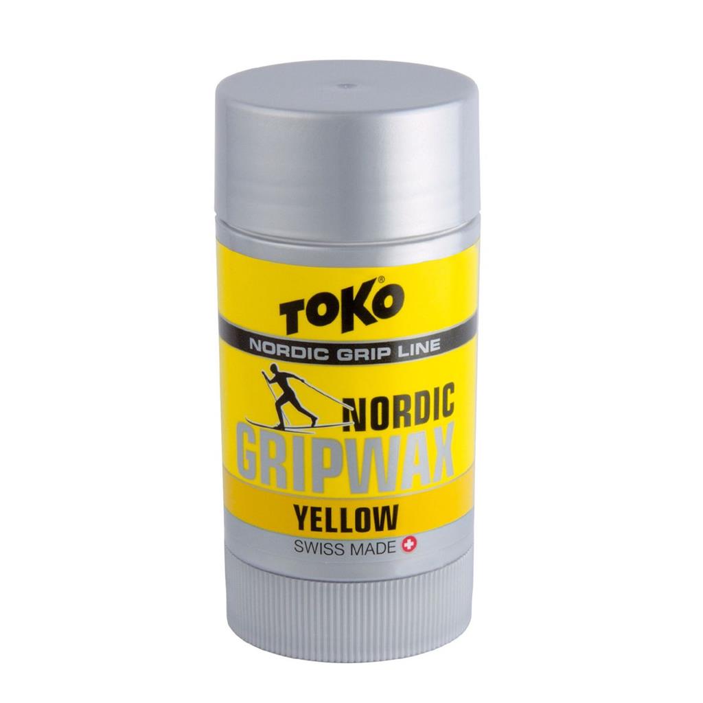TOKO NORDIC GRIP WAX YELLOW 25G