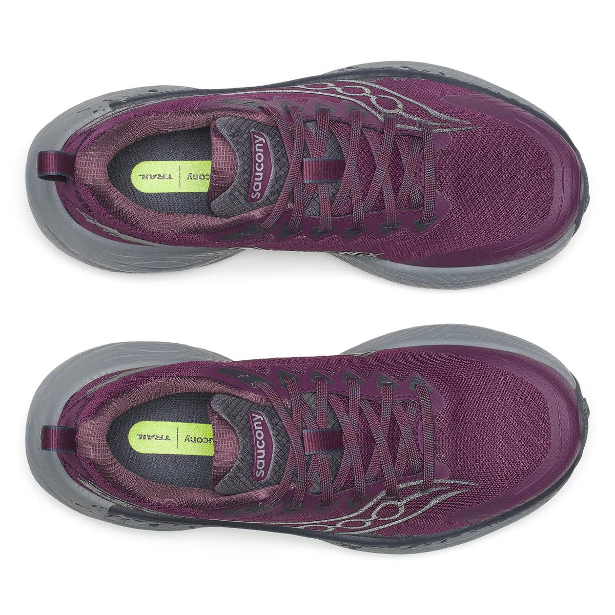 Saucony Ride TR3 GTX femme, Eggplant / Ebony, vue 5