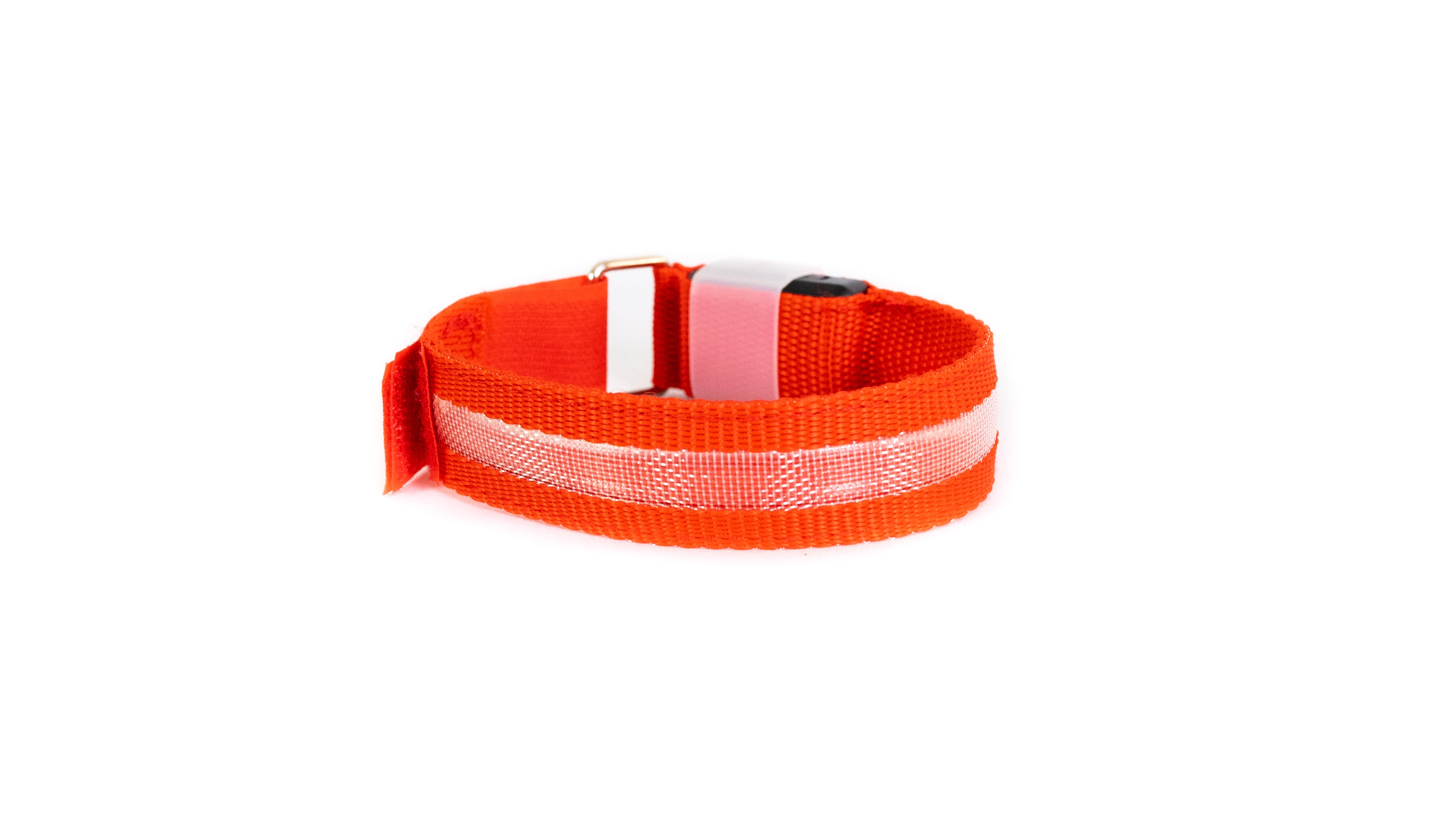 BE VIZIBLE ARMBAND USB RED