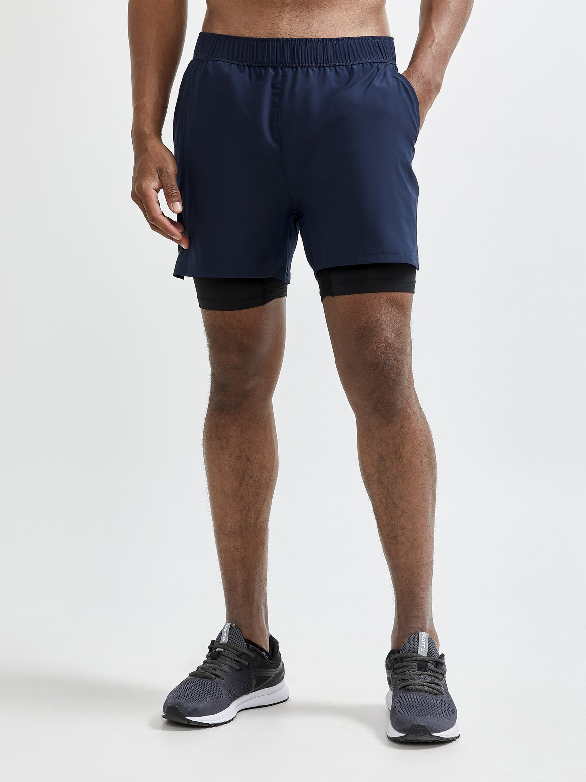 CRAFT ADV ESS 2 IN 1 STRETCH SHORTS H/M