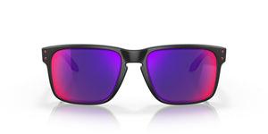 OAKLEY HOLBROOK MAT BLK-RED IRIDIUM