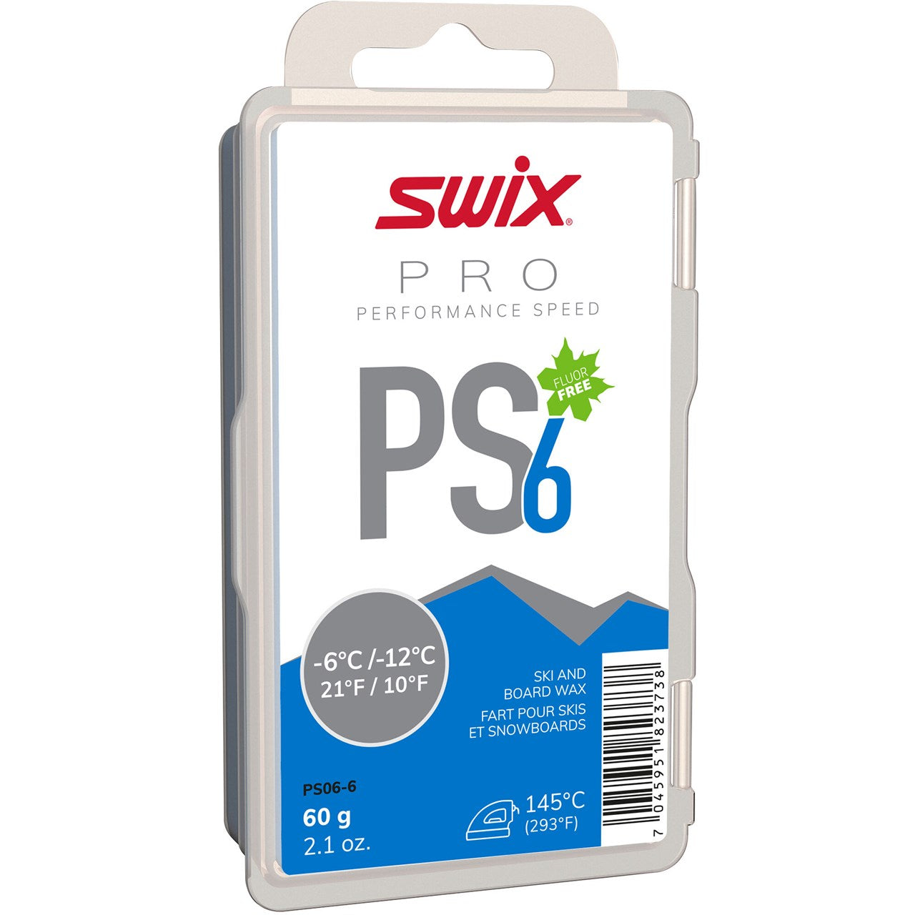 SWIX PS6 BLUE,-6C/-12C, 60G