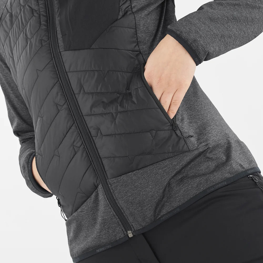 SALOMON MTN HYBRID MIDLAYER F/W