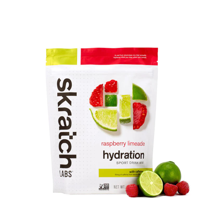 SKRATCH SPORT DRINK MIX AVEC CAFFEINE 440 G